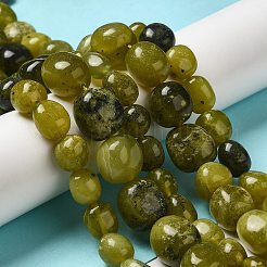 Natural Chinese Jade/Southern Jade Beads Strands&nbsp;G-A247-08