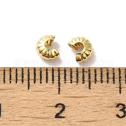 Brass Crimp Beads Covers&nbsp;X-FIND-Z039-13A-G