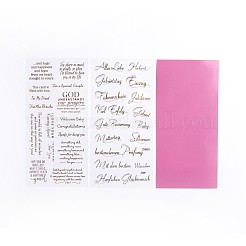 Blessing Theme Waterproof Self Adhesive Hot Stamping Stickers Sets&nbsp;DIY-WH0162-95