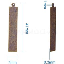 Metal Tags&nbsp;KK-PH0034-36R