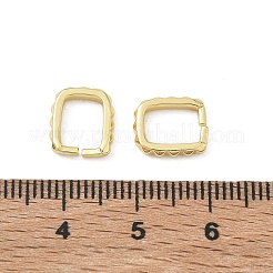 Brass Ice Pick Pinch Bails&nbsp;KK-CBADC51-10G