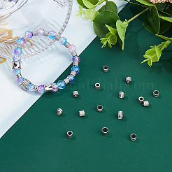 100Pcs 2 Styles 304 Stainless Steel Beads&nbsp;STAS-DC0017-28