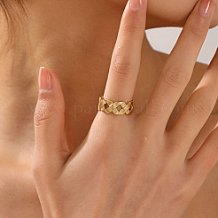 201 Stainless Steel Cuff Rings&nbsp;FS-WG18115-01