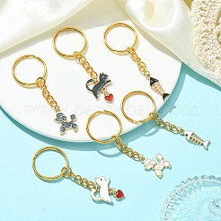 Alloy Enamel Pendant Keychain&nbsp;KEYC-JKC00568