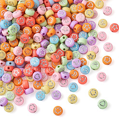 Opaque Acrylic Beads&nbsp;MACR-CW0001-06