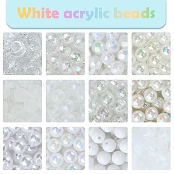 DIY Acrylic & ABS Plastic Beads Bracelets Jewelry Making Kits&nbsp;DIY-FS0007-27