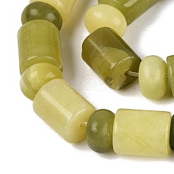 Natural Xiuyan Jade Beads Strands&nbsp;G-Q616-09E-01