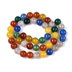 Natural Crackle Agate Beads Strands&nbsp;G-N349-09B-01