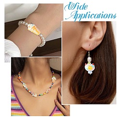 21Pcs 7 Styles Electroplated Resin Beads&nbsp;RESI-CJ0004-62