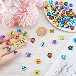 1 Bag Glass Doll Eyes Cabochons&nbsp;DIY-GF0008-70C