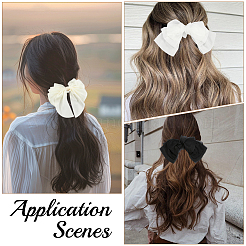 4Pcs 4 Styles Cloth Bowknot Alligator Hair Clips&nbsp;PHAR-SP0001-17A