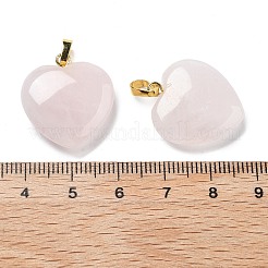 Natural Rose Quartz Pendants&nbsp;G-G956-B05-G