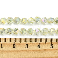 Electroplate Glass Beads Strands&nbsp;EGLA-K061-07A-FR03