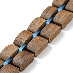 Wooden Watch Band Bracelets for Women Men&nbsp;BJEW-M306-01BL-03