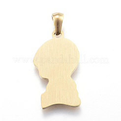 Ion Plating(IP) 304 Stainless Steel Pendants&nbsp;STAS-K162-024G