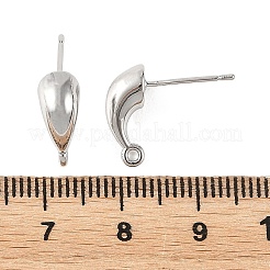 SHEGRACE Brass Stud Earring Findings&nbsp;XGRQ64563-866P