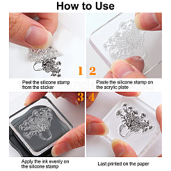 PVC Plastic Stamps&nbsp;DIY-WH0167-56-23