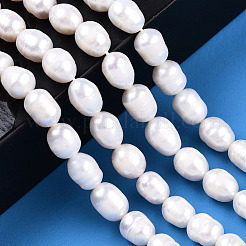 Natural Cultured Freshwater Pearl Beads Strands&nbsp;PEAR-N012-07Q