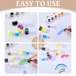 36Pcs 6 Colors PP Finger Protector&nbsp;AJEW-WR0003-77