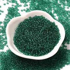 Transparent Colours Glass Round Seed Beads&nbsp;SEED-B001-06A-09
