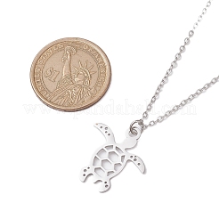 Non-Tarnish Ocean Theme Pendant Necklaces&nbsp;NJEW-JN04870