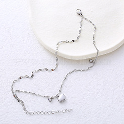 Double Heart Hand Chain for Women Elegant French Style Delicate Jewelry Gift&nbsp;NG1194