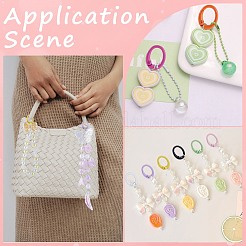 26Pcs 13 Colors Spray Painted Alloy Spring Gate Rings&nbsp;FIND-SC0011-85