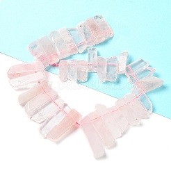 Natural Rose Quartz Beads Strands&nbsp;G-L551B-17