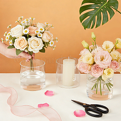 Column Glass Vase Ornaments&nbsp;AJEW-WH0696-770A