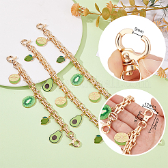 3Pcs 3 Styles Iron Chain Bag Handles&nbsp;AJEW-PH01581