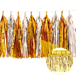 Plastic Foil Fringe Curtains&nbsp;DIY-WH0028-106C