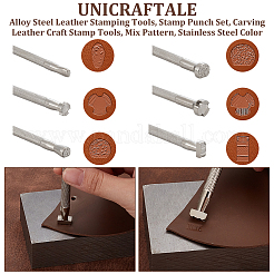 1 Set Alloy Steel Leather Stamping Tools&nbsp;TOOL-UN0001-53