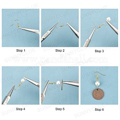 DIY Dangle Earring Making Kits&nbsp;DIY-SC0016-63