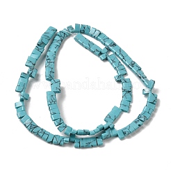 Synthetic Turquoise Beads Strands&nbsp;G-Z045-A24-01