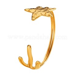 304 Stainless Steel Cuff Bangles&nbsp;WG59847-02