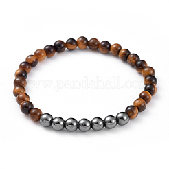 Unisex Natural Gemstone Stretch Bracelets&nbsp;BJEW-JB04779