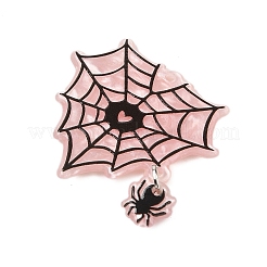 Halloween Theme Opaque Printed Acrylic Pendants&nbsp;SACR-S034-10B
