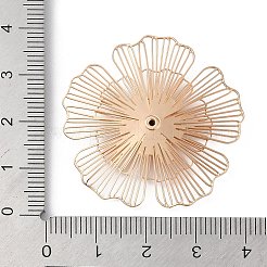 Brass Bead Caps&nbsp;KK-Z058-19KCG-01