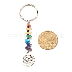 Natural & Synthetic Gemstone Beaded Keychains&nbsp;KEYC-JKC00305