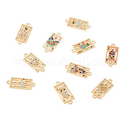 40Pcs 10 Styles Alloy Rhinestone Connector Charms&nbsp;FIND-TA0002-01