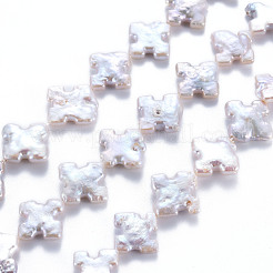 Natural Keshi Pearl Beads Strands&nbsp;PEAR-S020-S01