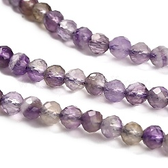 Natural Amethyst Beads Strands&nbsp;G-RM2025-29-3mm
