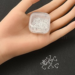 100Pcs Iron Triangle Rings&nbsp;IFIN-YW0001-80