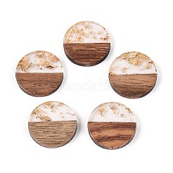 Resin & Walnut Wood Pendants&nbsp;RESI-T057-39M
