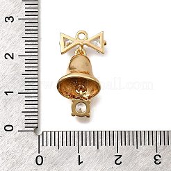 Brass Micro Pave Cubic Zirconia Pendants&nbsp;KK-F913-04G