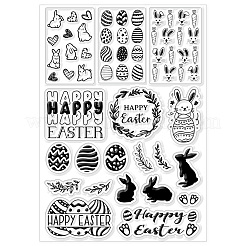 PVC Plastic Clear Stamps&nbsp;DIY-WH0618-0042