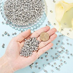 1200Pcs 6 Styles CCB Plastic Spacer Beads&nbsp;CCB-PA0001-09P