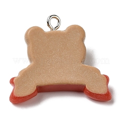 Christmas Opaque Resin Pendants&nbsp;CRES-D016-02A