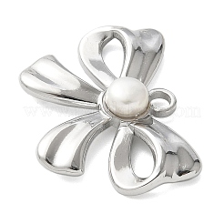 304 Stainless Steel Pendants&nbsp;STAS-U037-13P-02