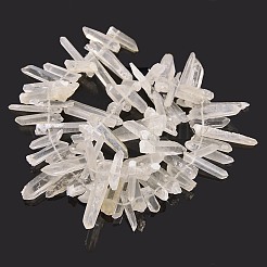 Natural Rough Quartz Crystal Bead Strands&nbsp;G-I111-02
